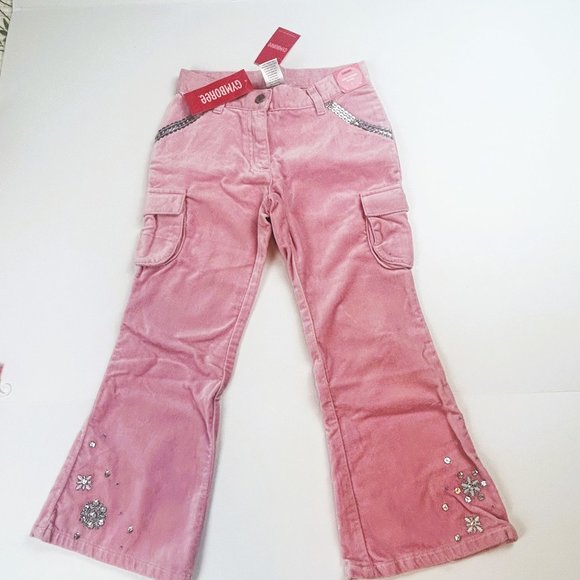 NWT Gymboree Girl Sequin Snowflake Velveteen Pant & Snowflake Sequin Sweater 6 - Picture 2 of 10